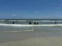 Good look from the hotel to the beach