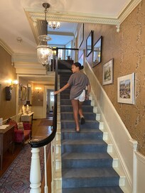 Stair case inside the inn