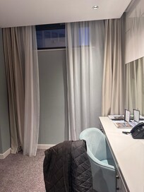 So called “window” in 5 star hotel!!