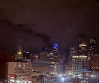 The view from our hotel room