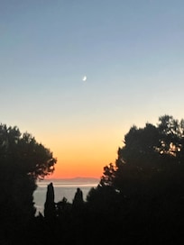 Sunset from the balcony