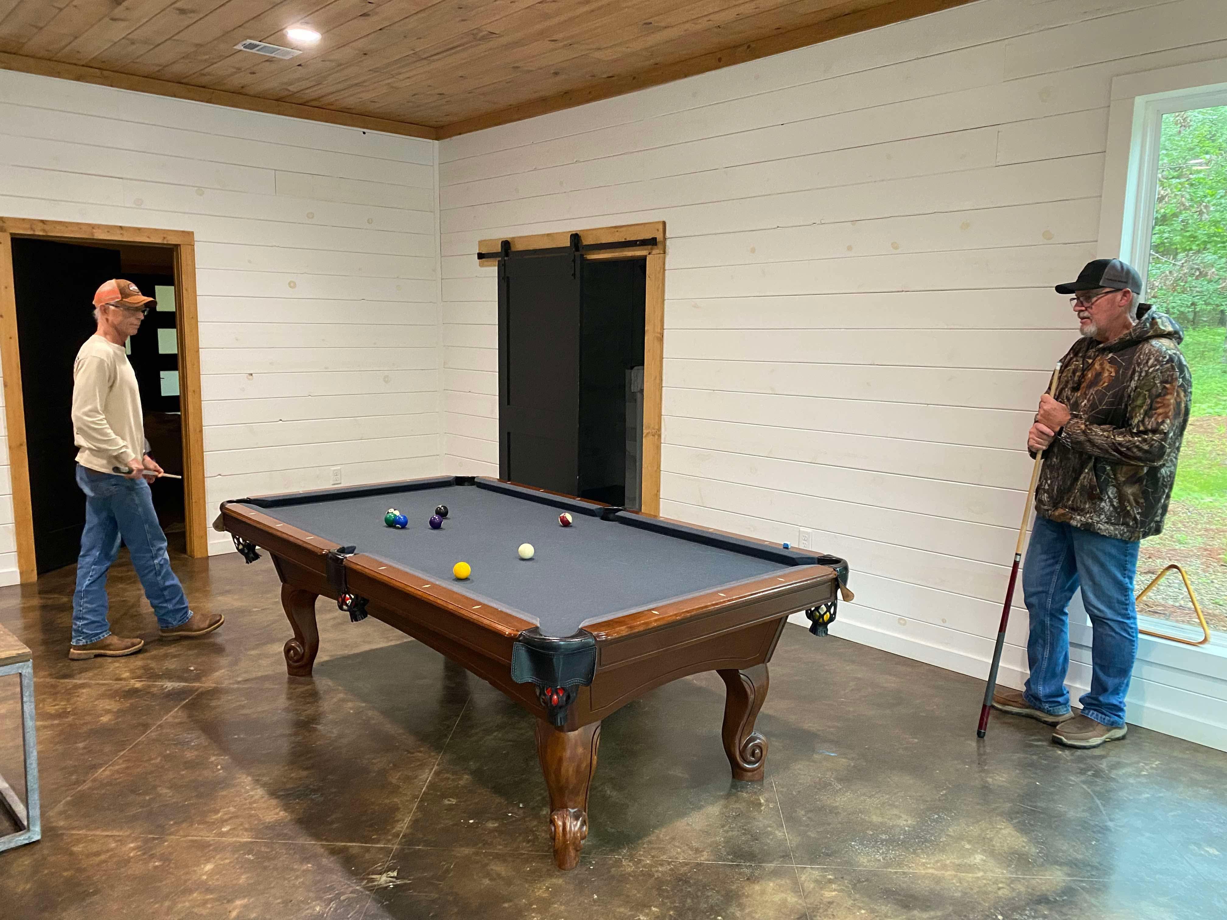 Nice pool table