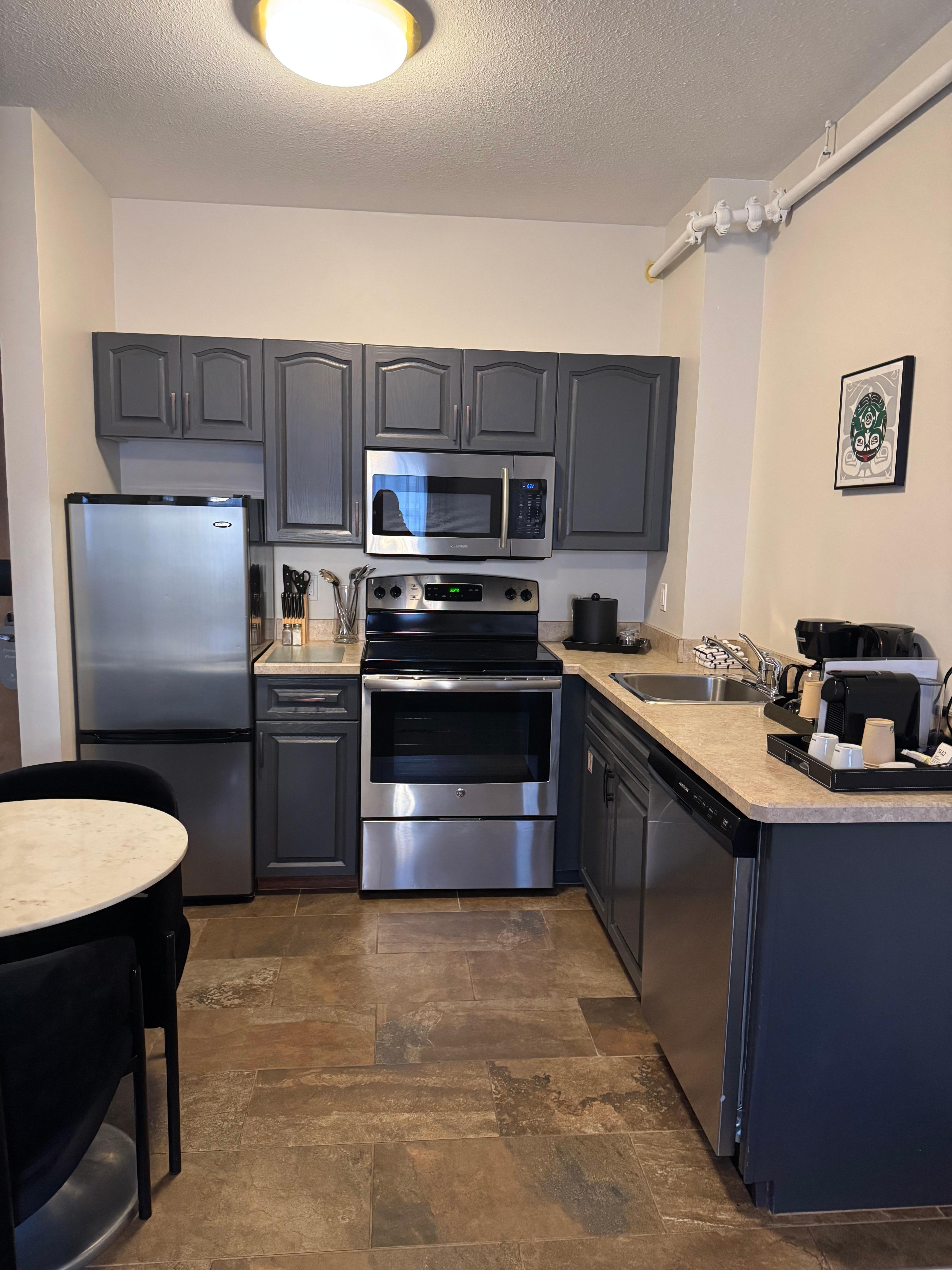 Great spacious fully equipped kitchen