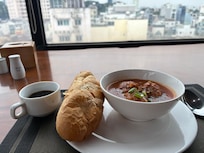 Breakfast good