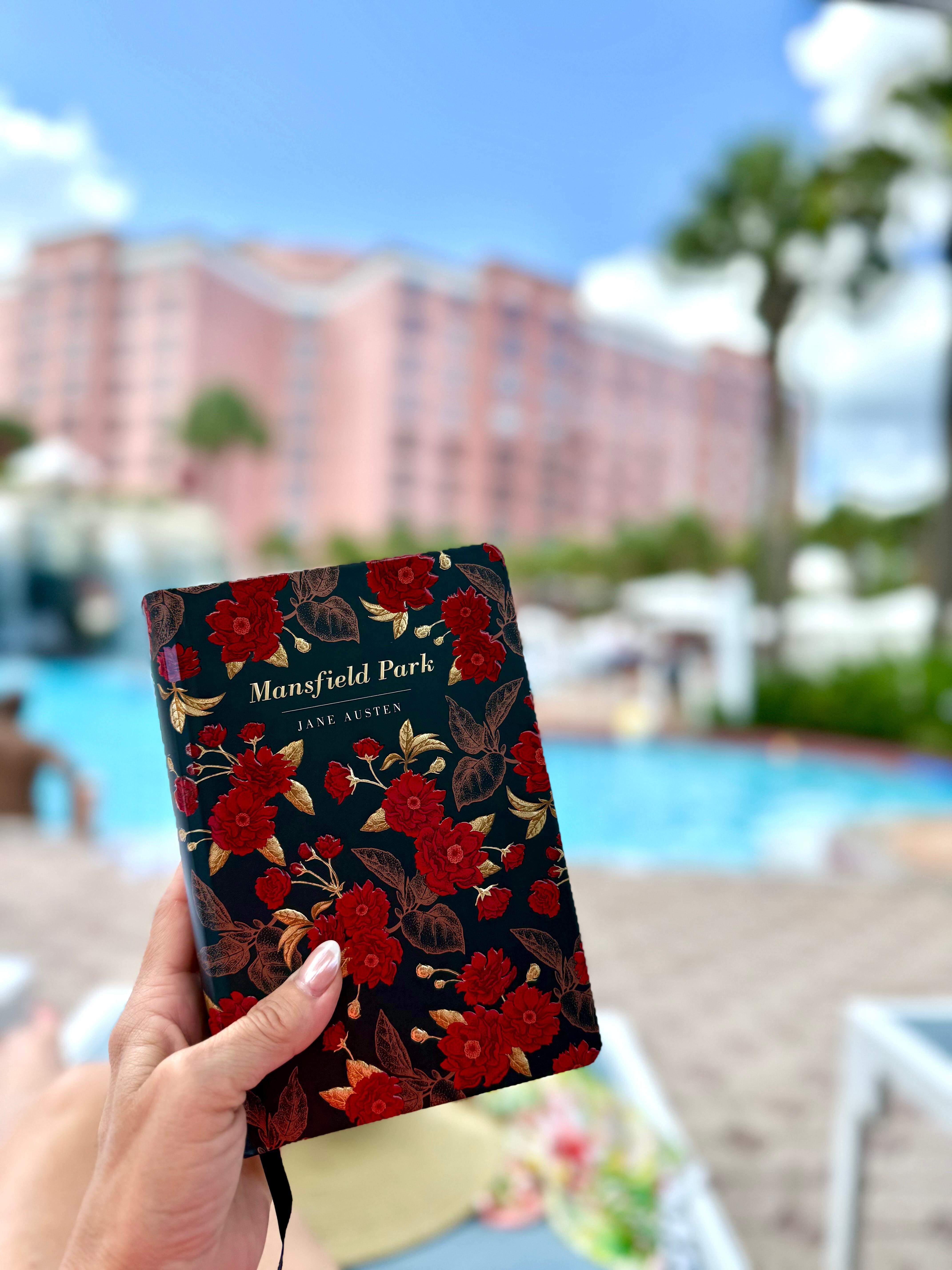 A good book by the pool is always a win. 