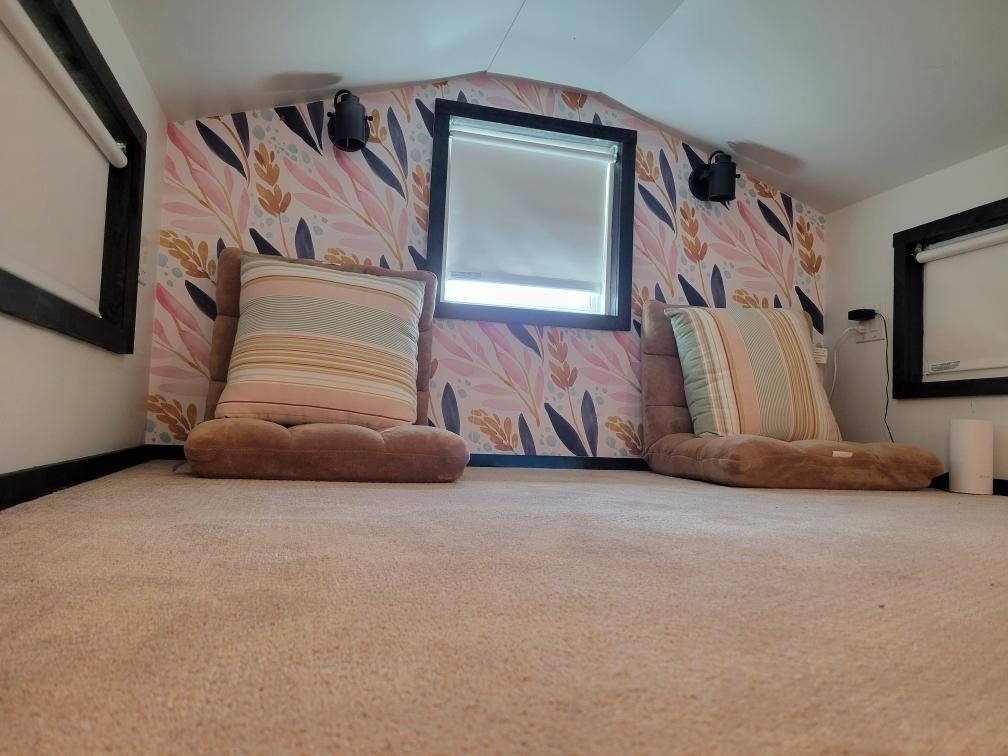 View of the cozy loft