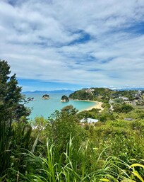 View of little Kaiteriteri Beach