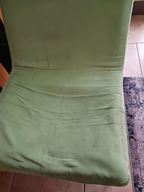 Couldn't get out of chairs after being sucked in.