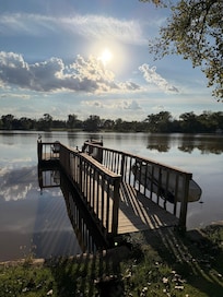 Really wonderful dock to sit on