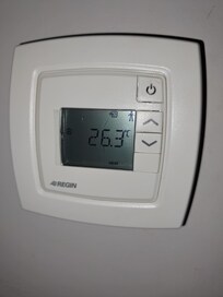 26,3° on my arrival!