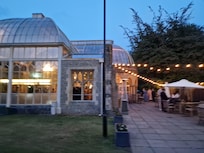 Orangery which can be hired in this case for a wedding