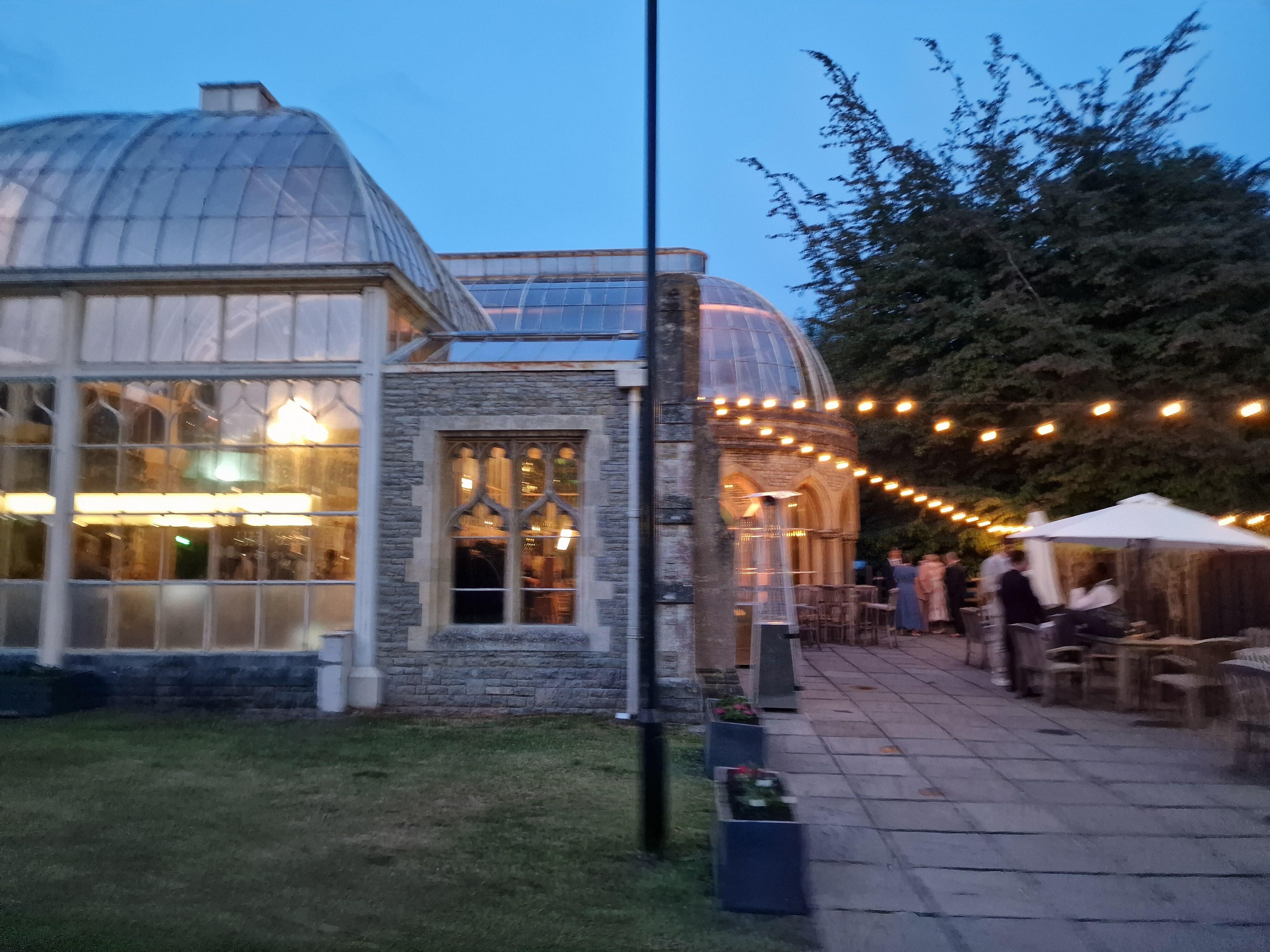Orangery which can be hired in this case for a wedding