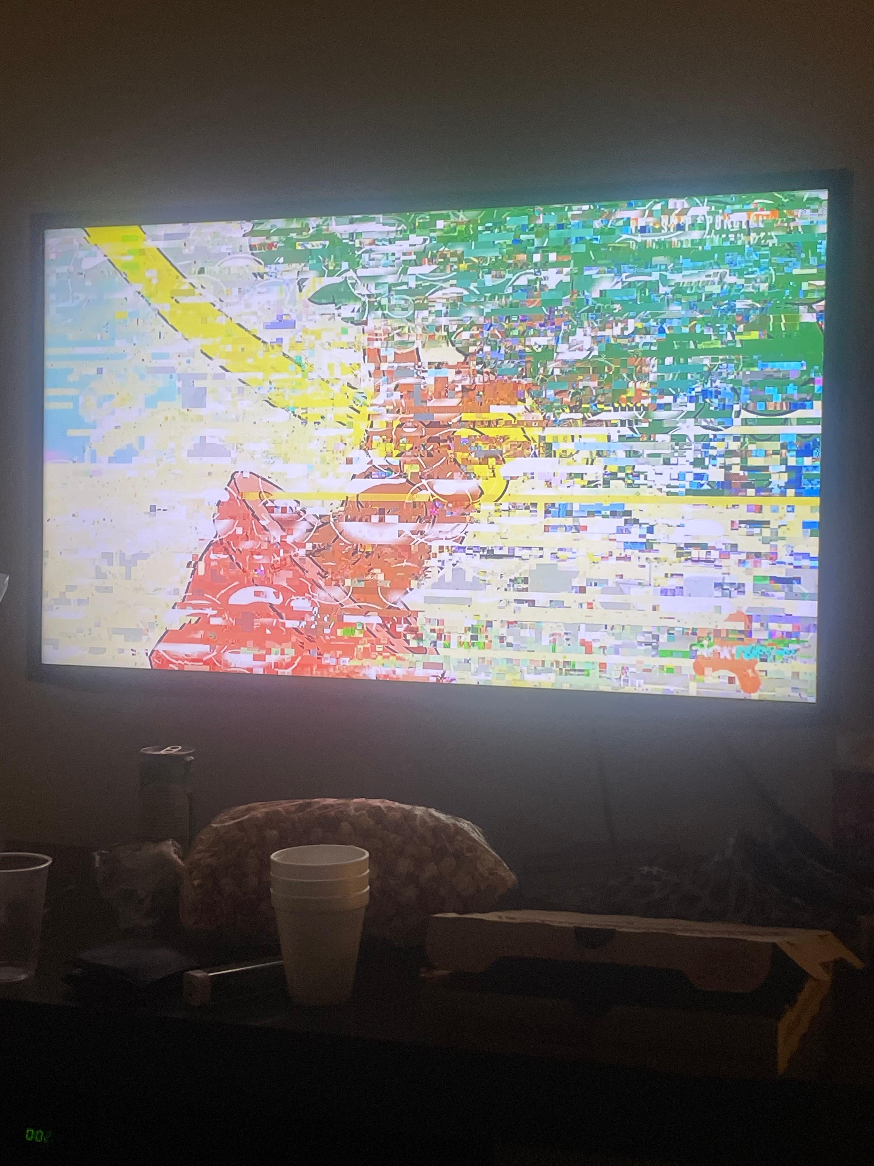 TV is broken 