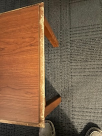 Table edges carved up