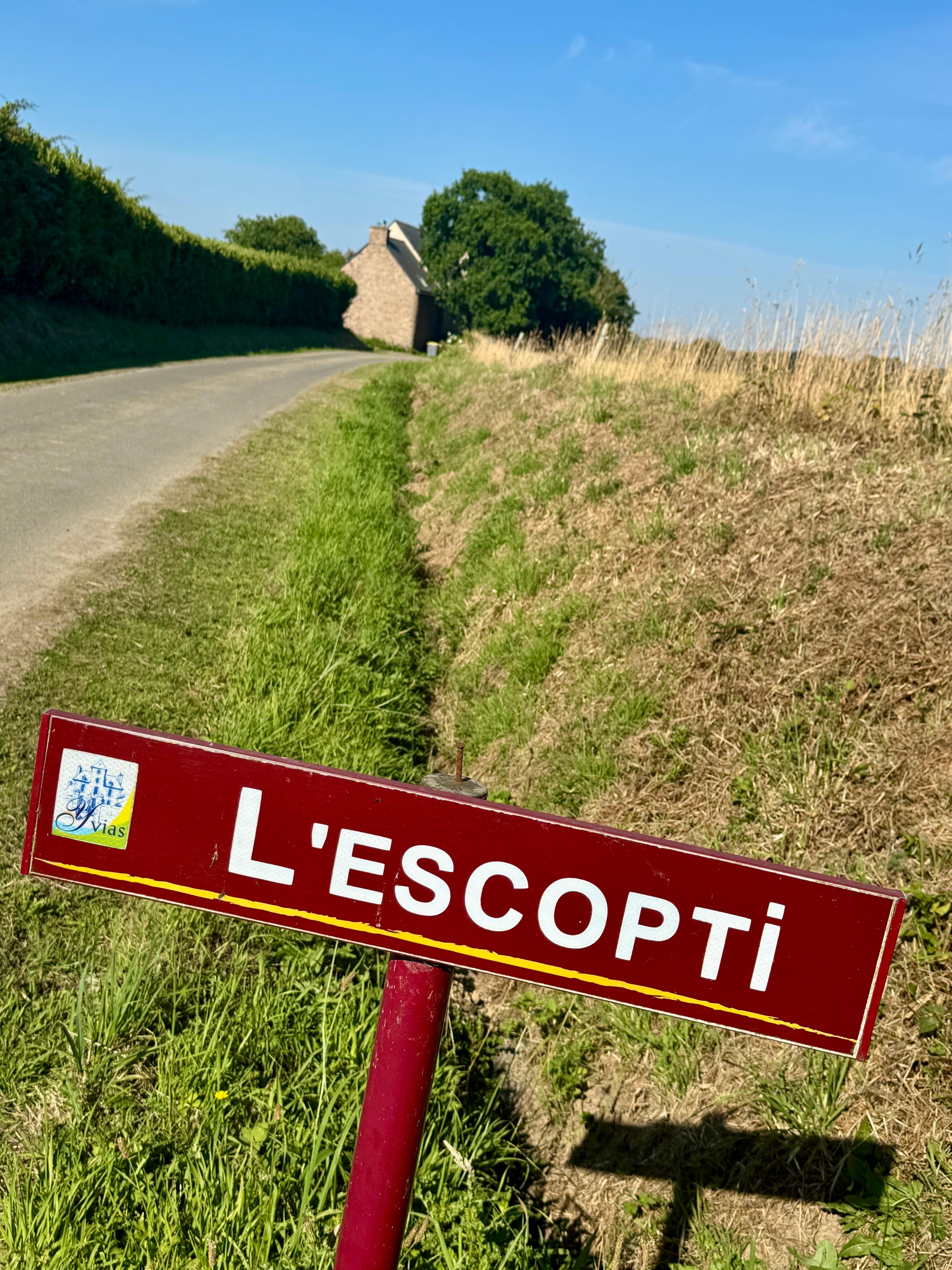 Die Anfahrt zum Haus