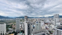 Our balcony city view