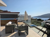 Rooftop pool and deck