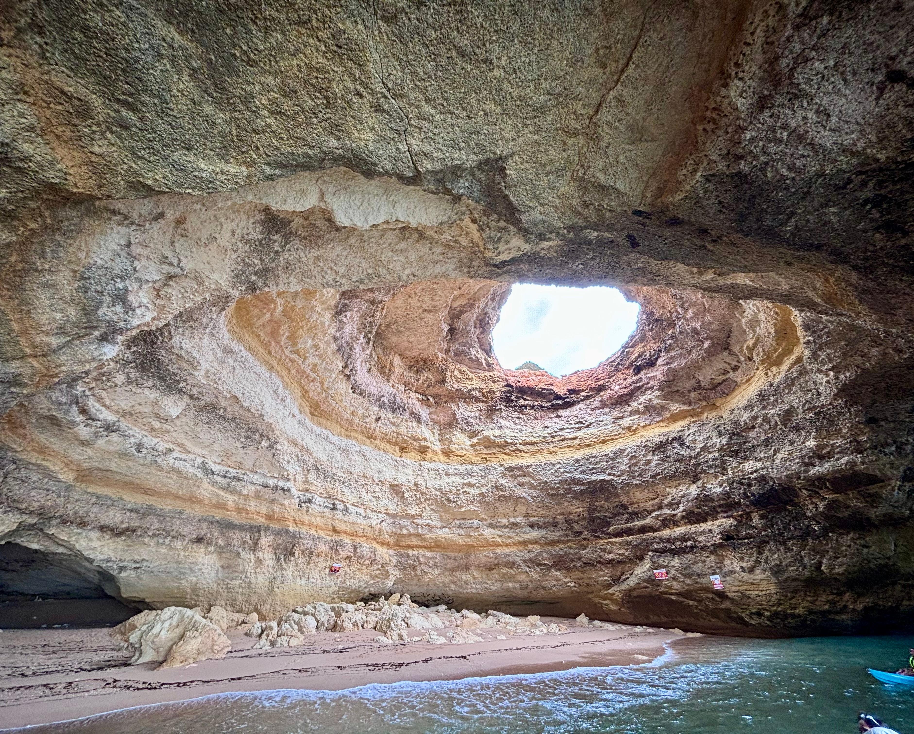 We also went on a boat tour saw lots of dolphins and beautiful caves