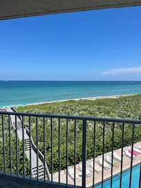 View from the balcony
