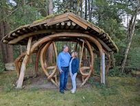 Backyard relaxation!