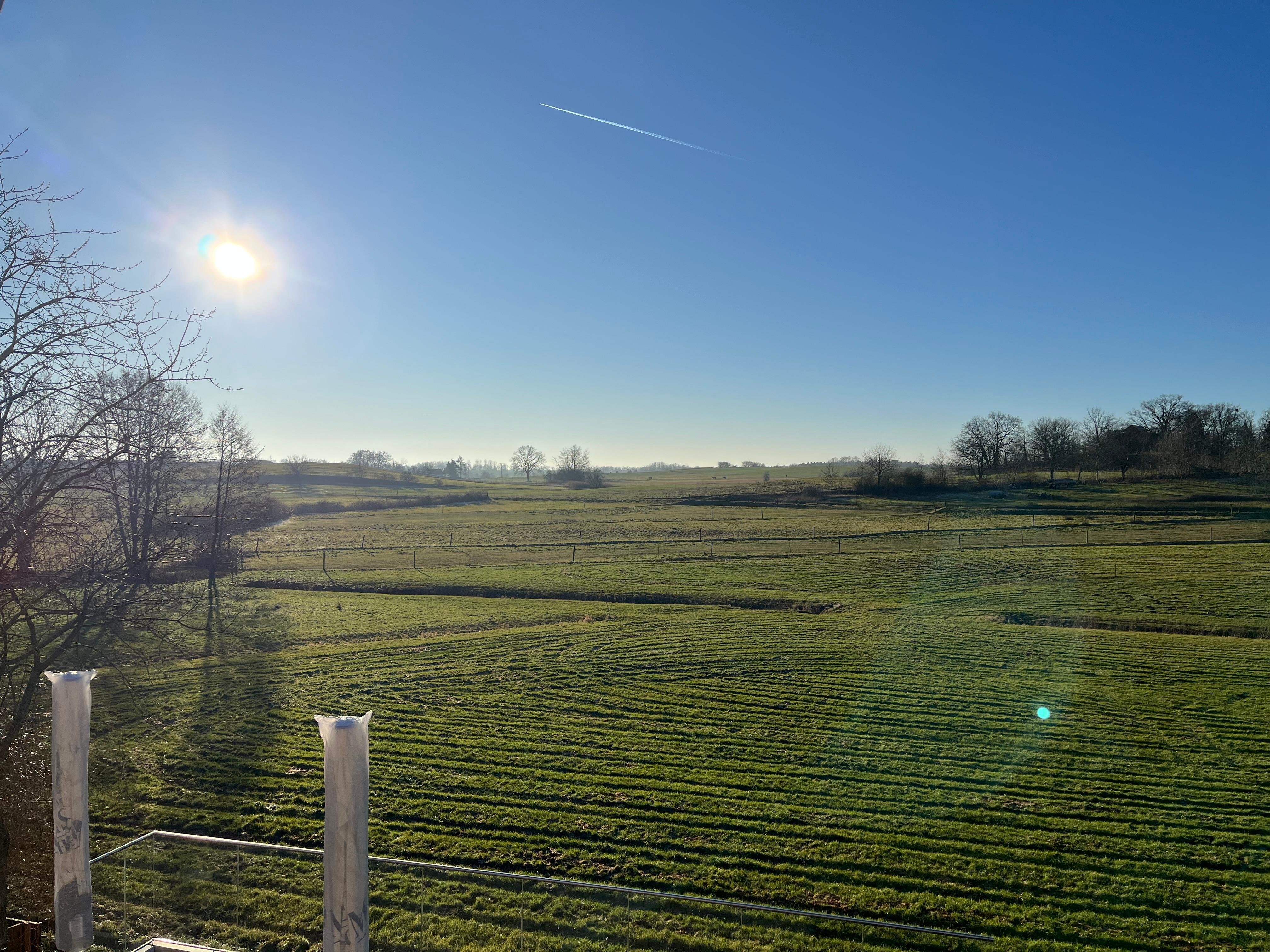 Blick aus dem Balkonzimmer