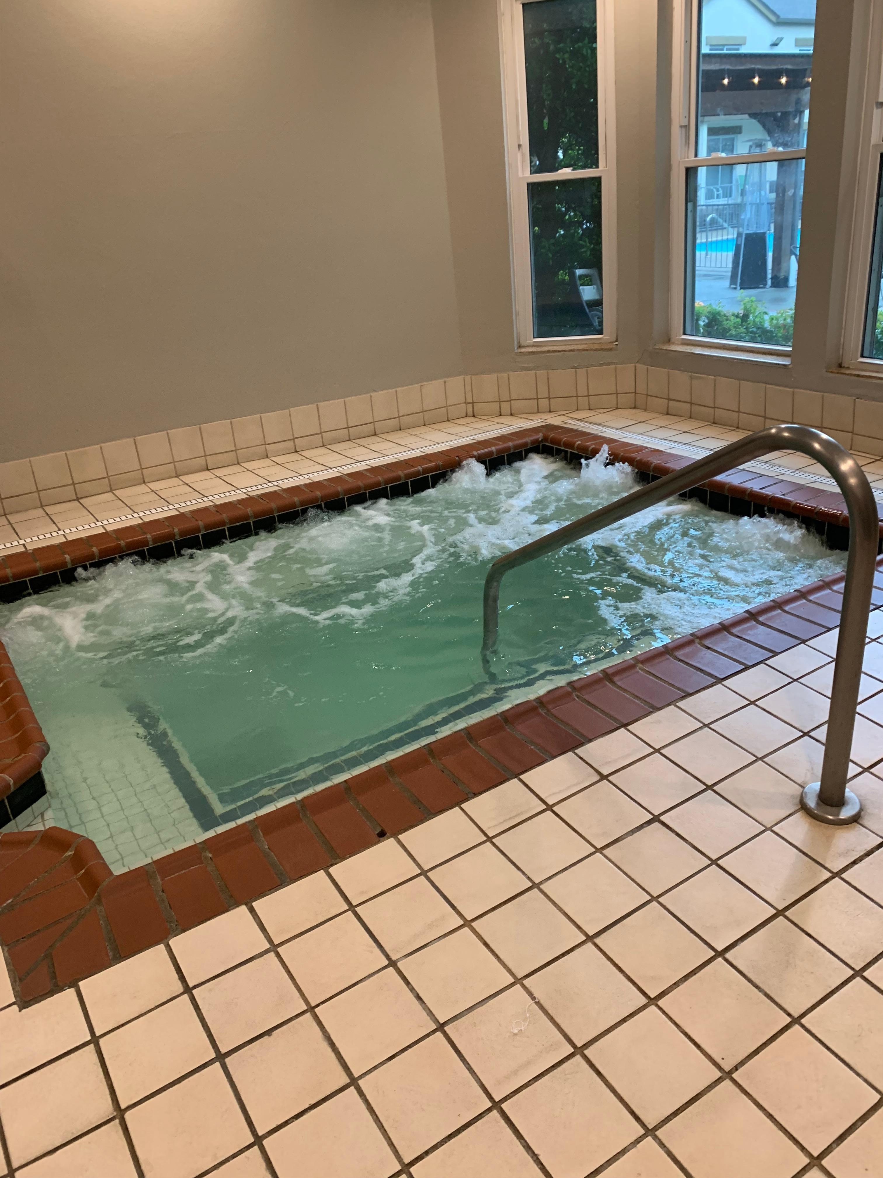 Indoor hot tub