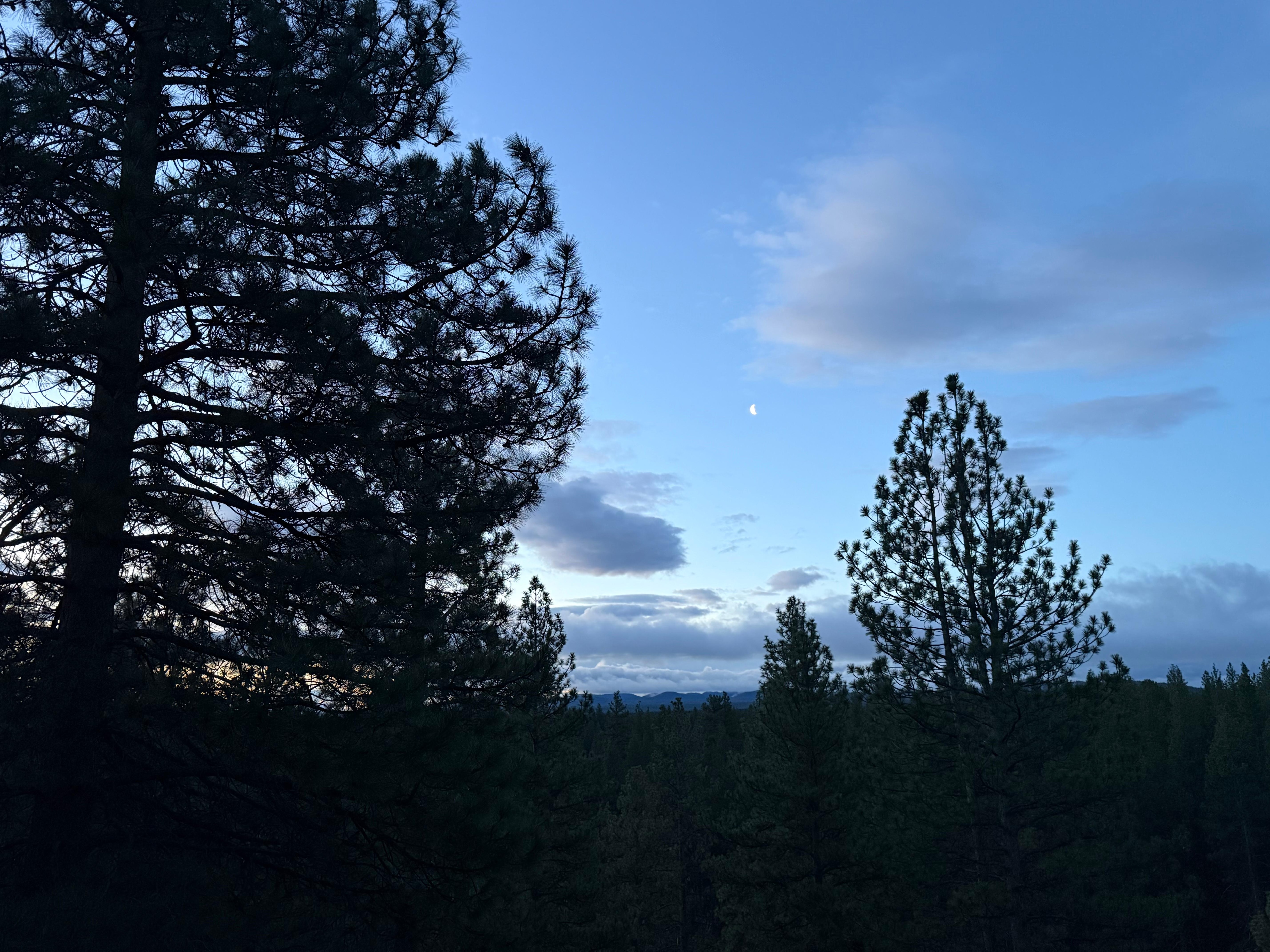 Sunrise from the deck