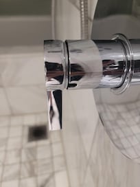 Shower handle flimsy/loose