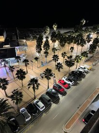 Night view from the balcony