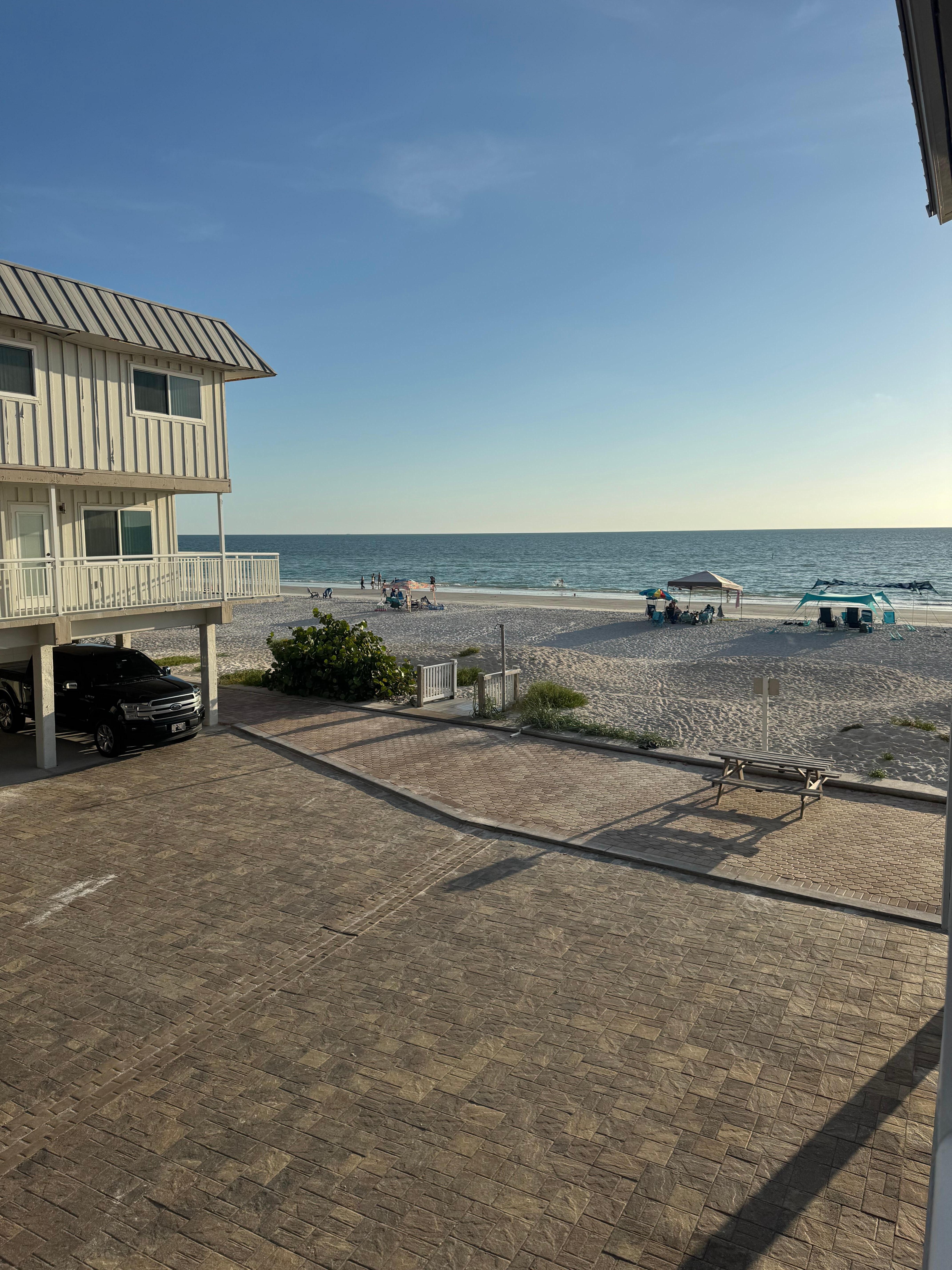 View from the balcony! 
