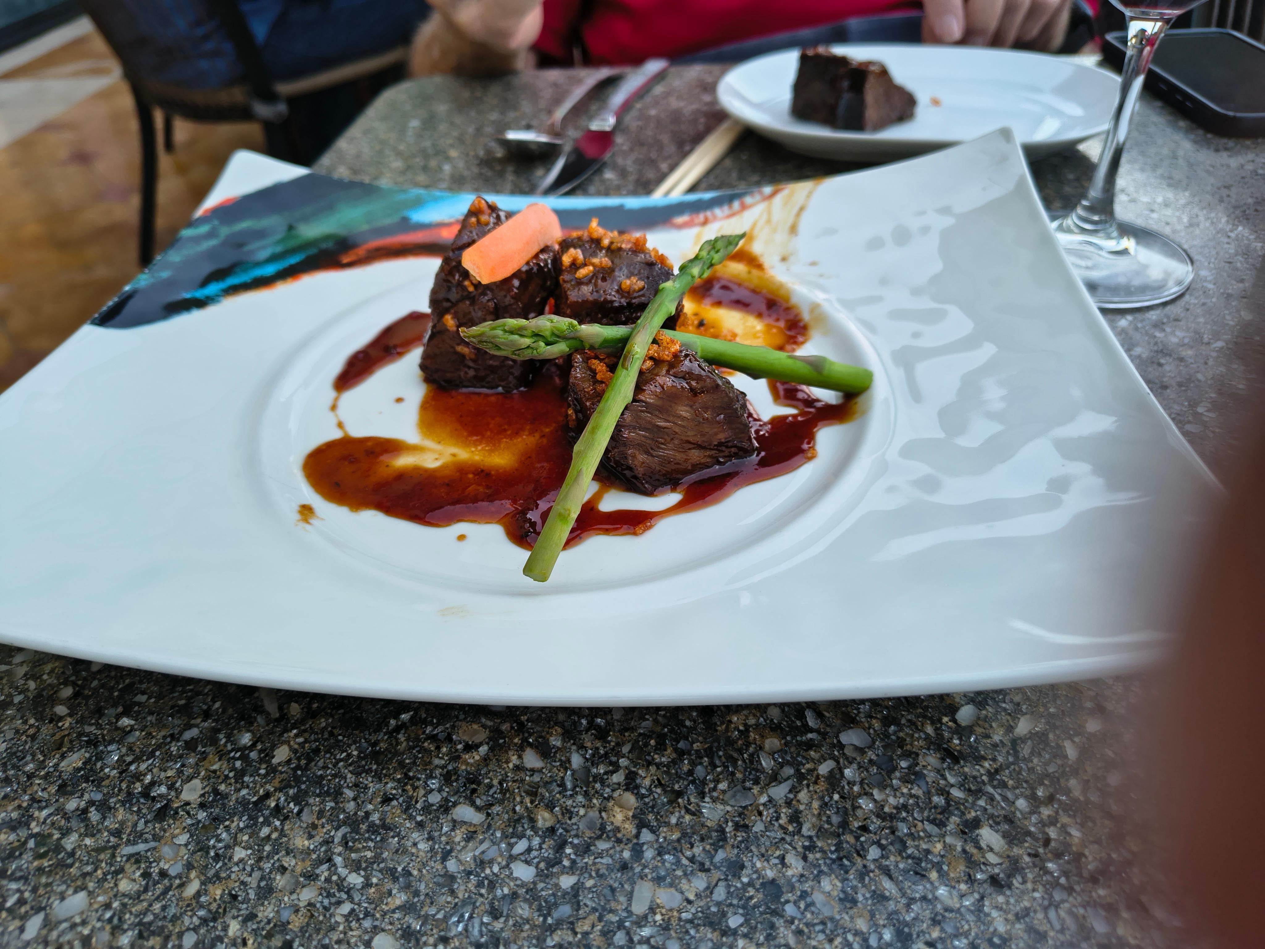 Shared plate at Yellowtail