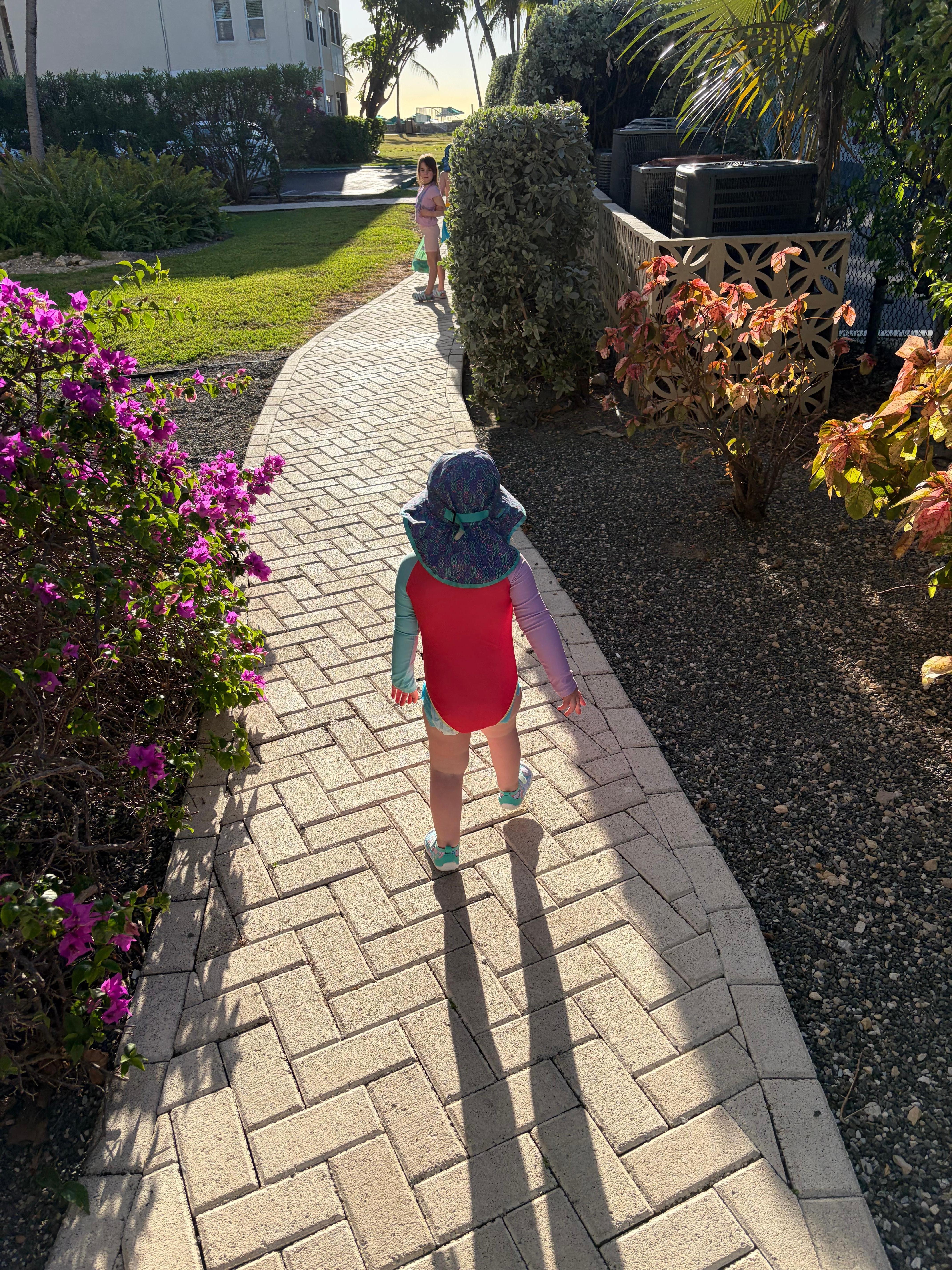 Short walk to the beach