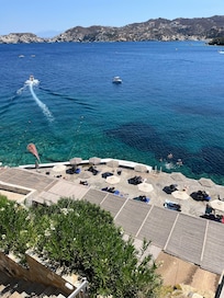 Vue plage mer