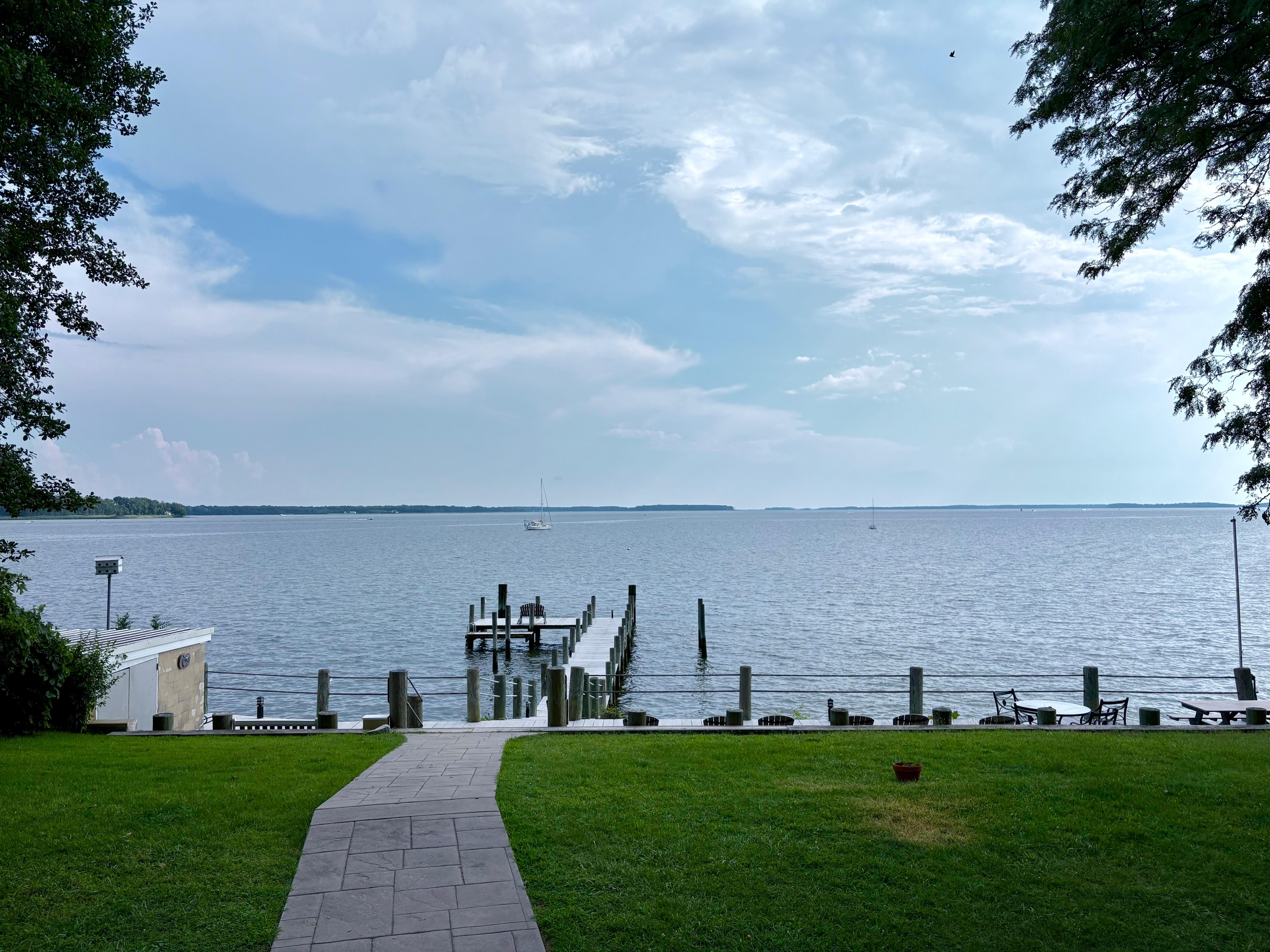 From front door