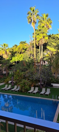 View from our balcony.