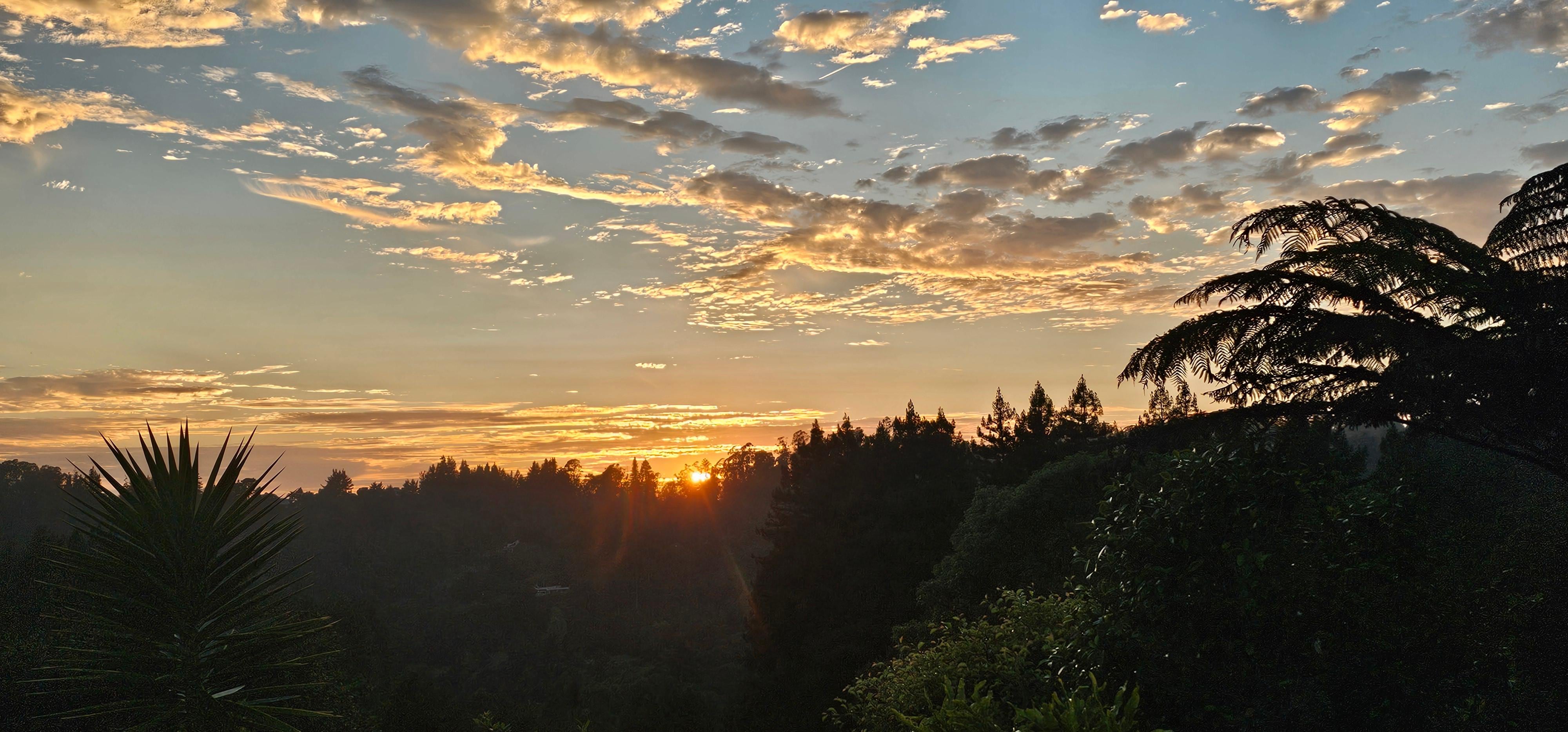 A stunning sunset on my last night. 