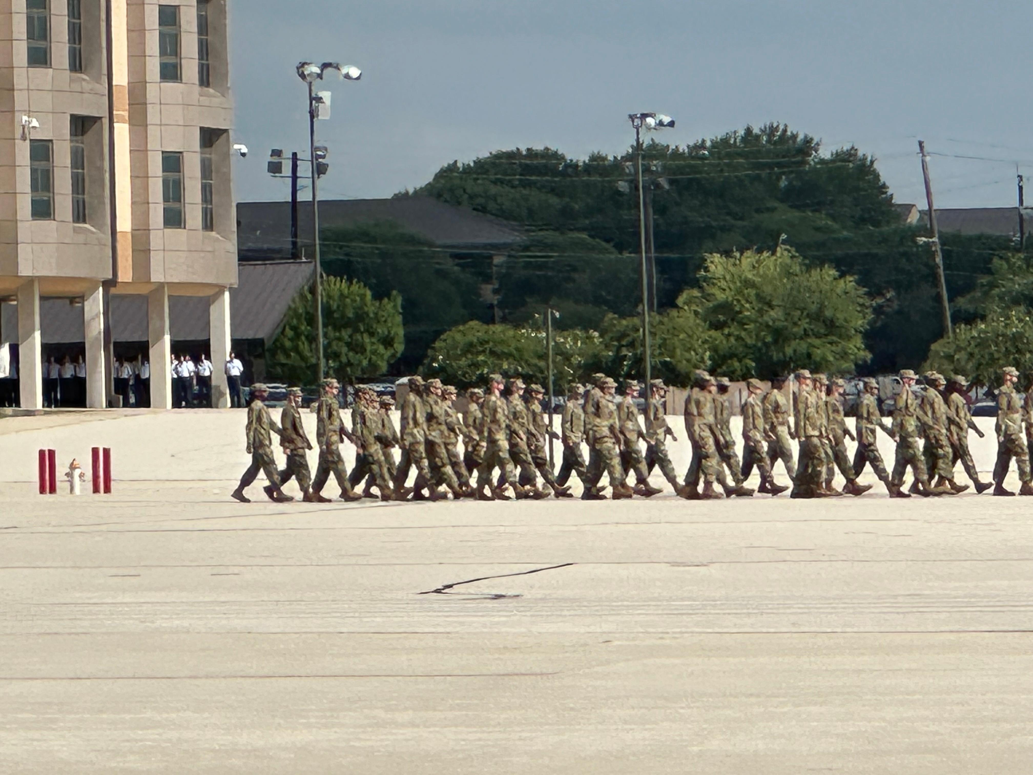 Air Force graduation.