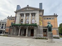 National theater across street