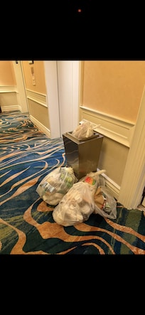 Garbage exposed