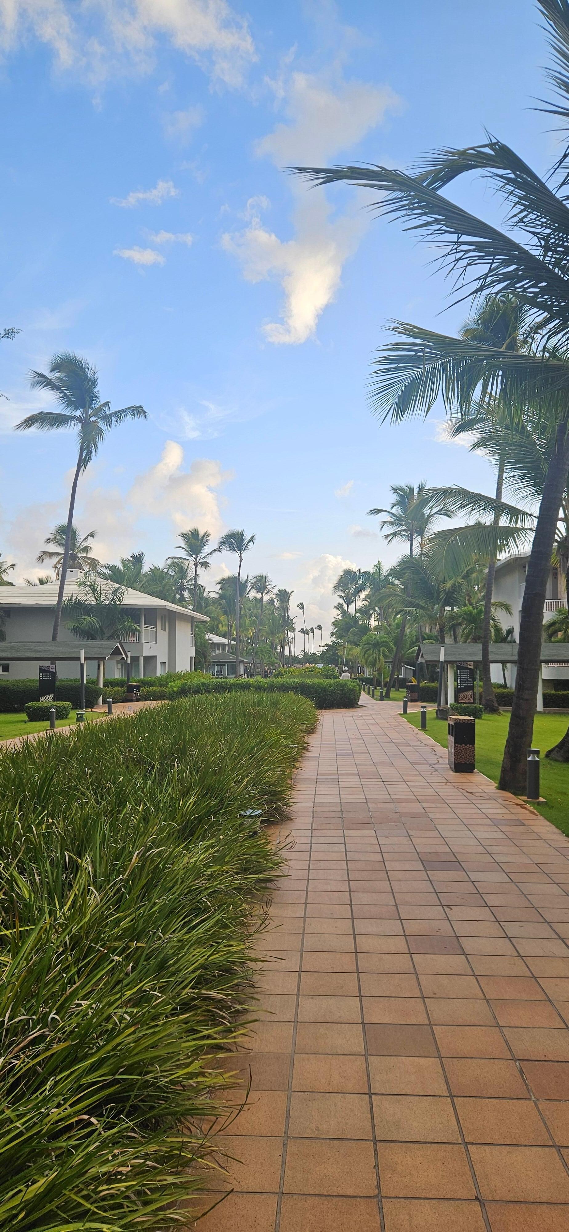 Vista del lobby a la playa 
