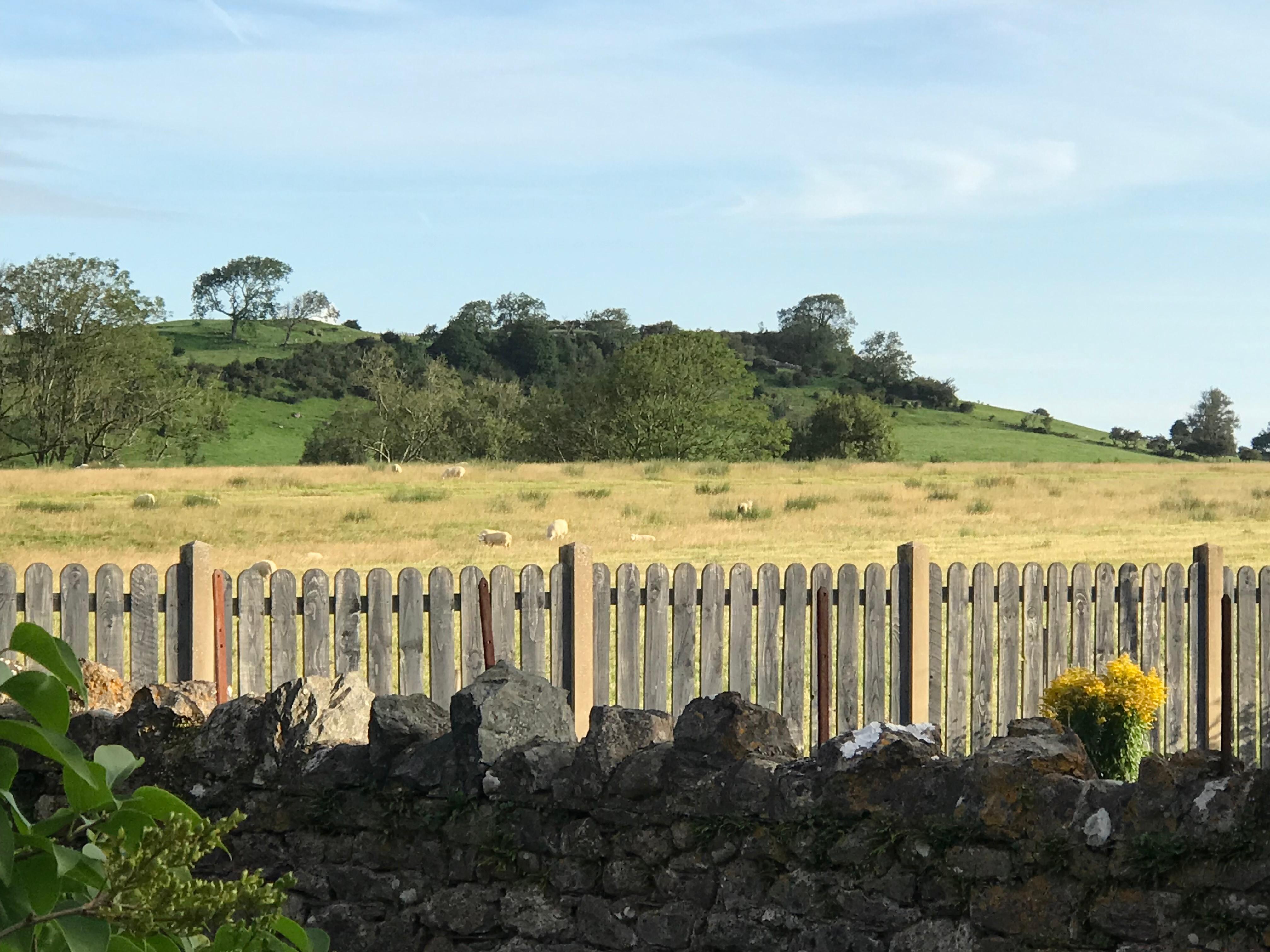 View from our room door