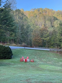 View from the front porch.
