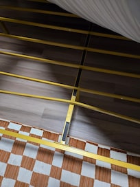 Broken bed frame