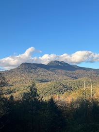 Grandfather Mountain in the distance