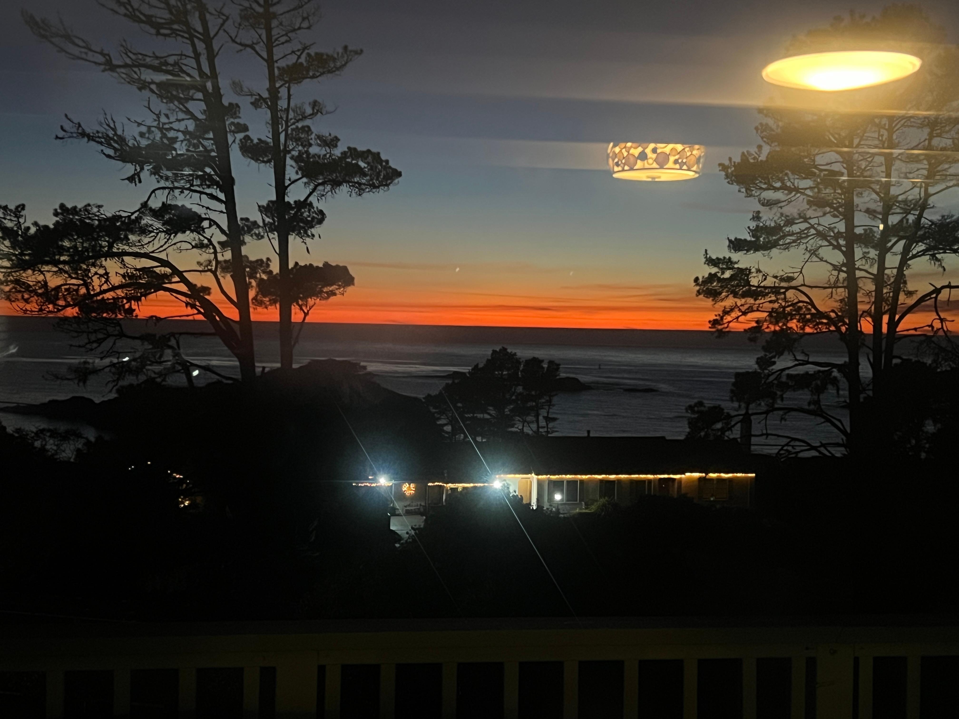 Sunset - View from the cottage