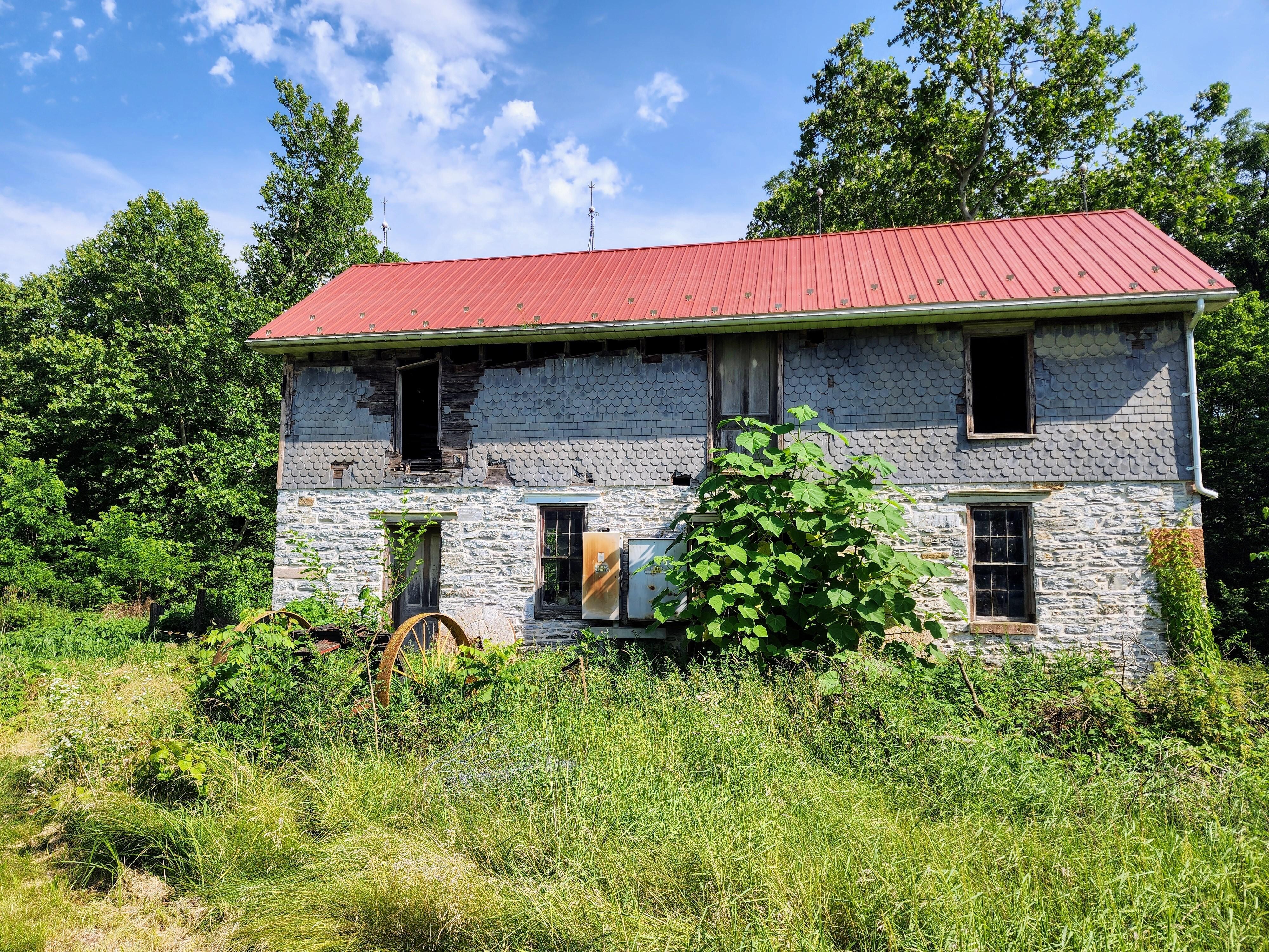 Gristmill across from home that powers the home
