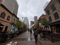 Fußgängerzone um die Ecke