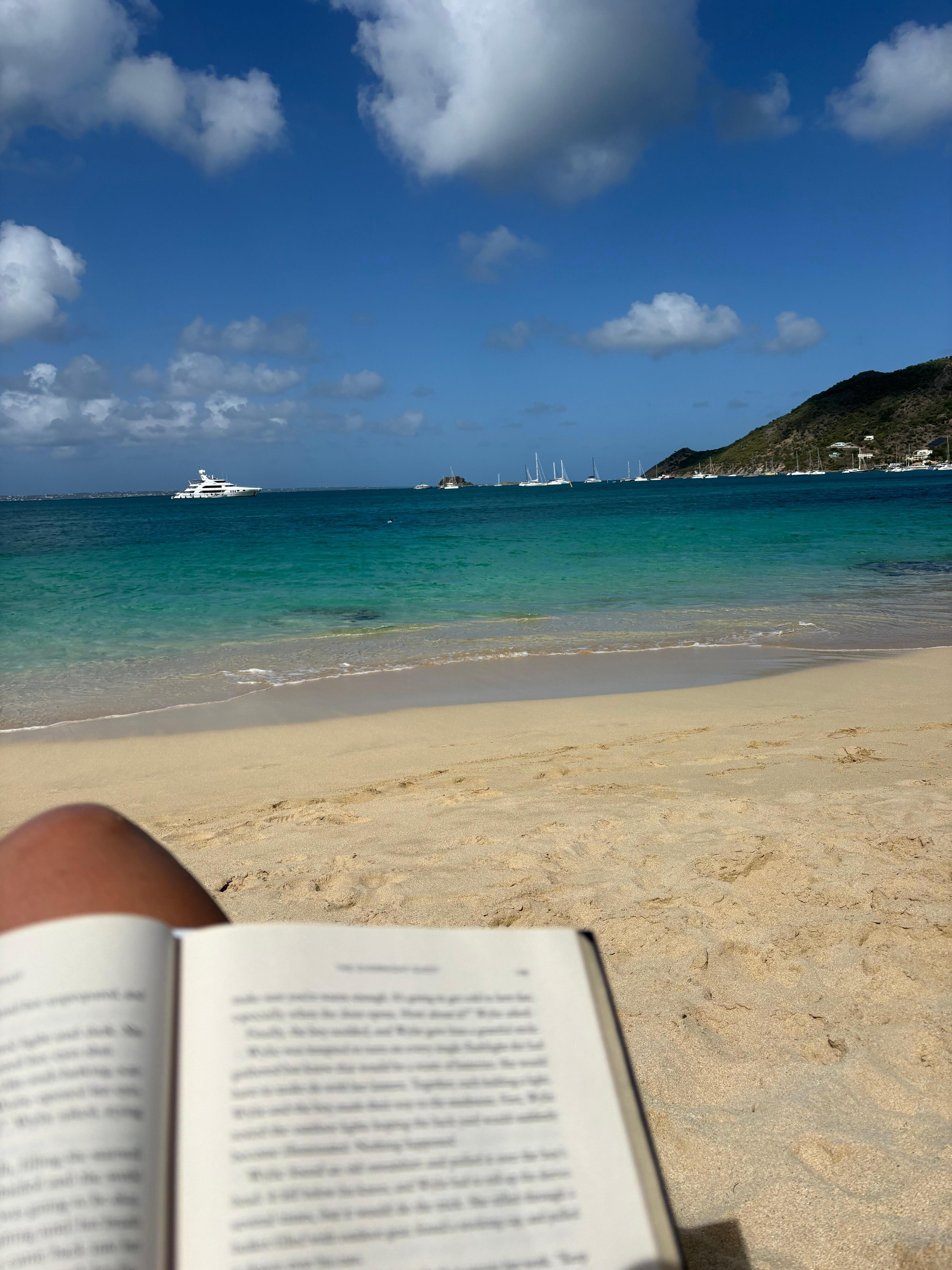 Right out front of condo 