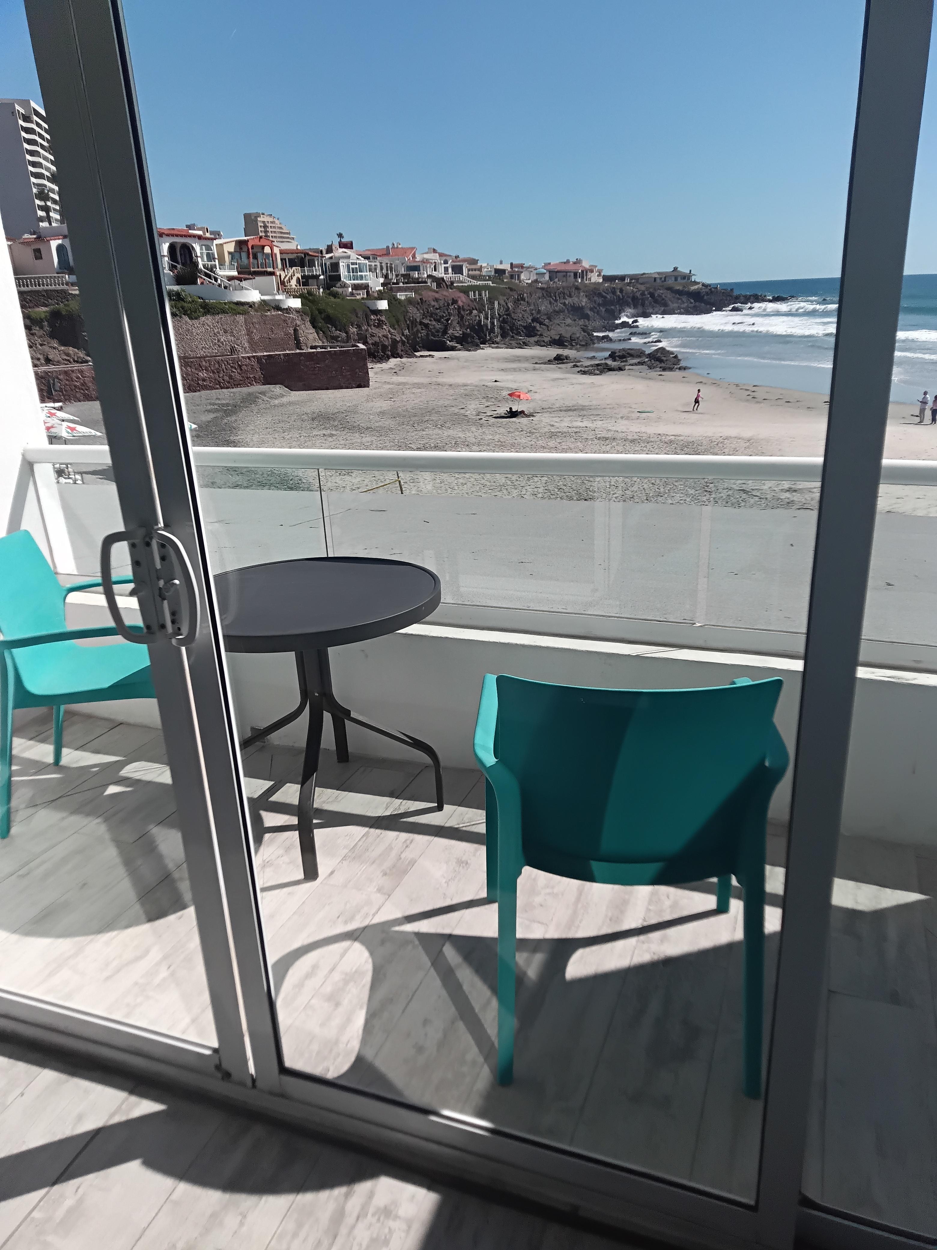 View from the balcony