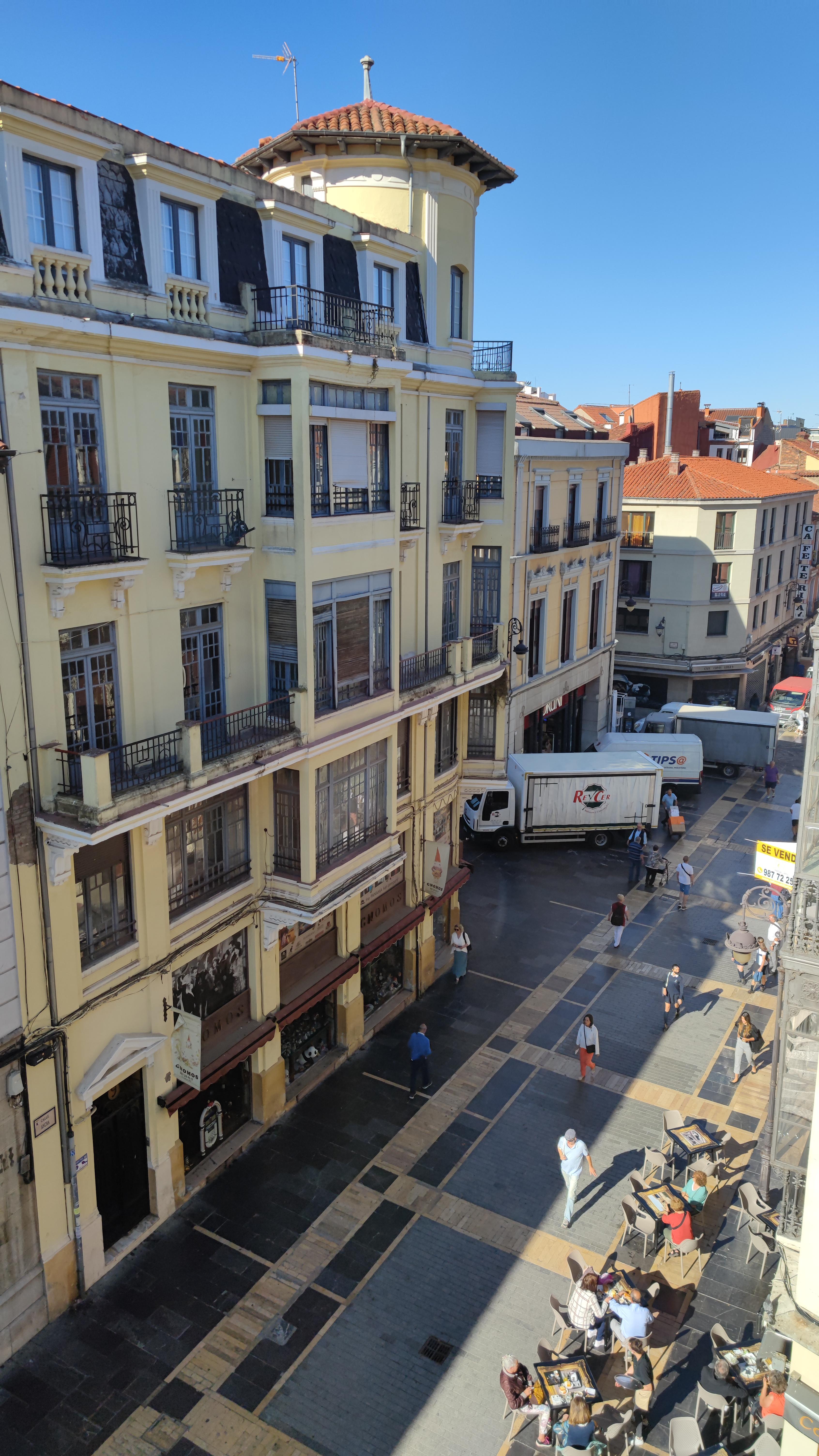 View onto Calle Anche